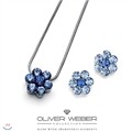 Romantic Flower Sappire Set