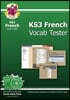 KS3 French Interactive Vocab Tester DVD-ROM and Book