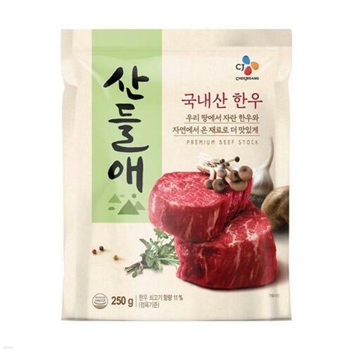  산들애 한우 250g - YES24  산들애 한우 250g