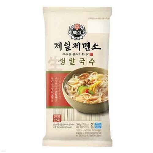  제일제면소 생칼국수 300g - YES24  제일제면소 생칼국수 300g
