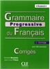 Grammaire Progressive du Francais Niveau Avance. Corriges