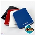 ���ù� �����ϵ� CANVIO Connect [500G] 2.5��/USB3.0/ĭ���/�����ϵ�/Ŀ��Ʈ/ĭ��������ϵ�/Toshiba