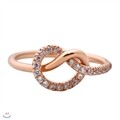 Love knot ring