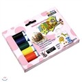 [�˾غ�]����� �к긯 ��ī 560 6����Ʈ/UCHIDA Fabric Marker 6set/������ī/�����븶ī/������
