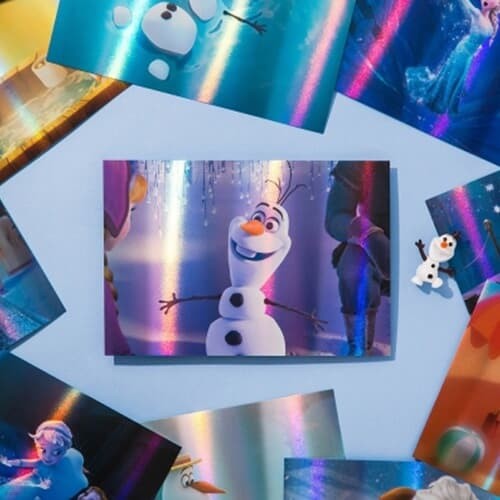 [디즈니] 겨울왕국1 홀로그램 엽서