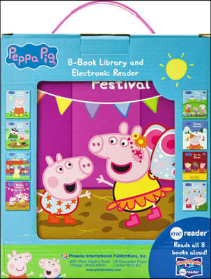 Me Reader & 8 books Library : Peppa Pig 페파 피그 미리더 사운드북