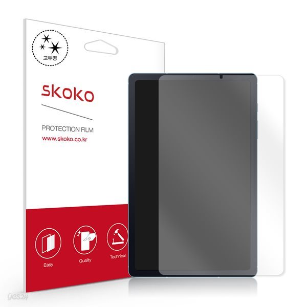스코코 갤럭시탭S6 라이트 고투명 액정보호필름