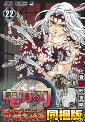 鬼滅の刃 22 缶バッジセット.小冊子付き同梱版