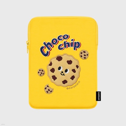 Chocochip cookies-yellow-ipad pouch(아이패드 ...