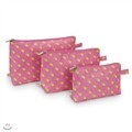[ALL FOR COLOR] 3 Piece Cosmetic Case 3�� �ٿ뵵 ȭ��ǰ �Ŀ�ġ - Citrus Dot