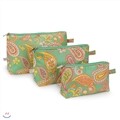 [ALL FOR COLOR] 3 Piece Cosmetic Case 3�� �ٿ뵵 ȭ��ǰ �Ŀ�ġ - Paisley Breeze