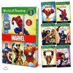 월드 오브 리딩 6종 세트 레벨 1 : 마블 : World of Reading Level 1 Set : Marvel