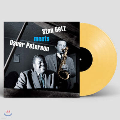 Stan Getz / Oscar Peterson (스탄 게츠 / 오스카 피터슨) - Stan Getz Meets Oser Peterson [오렌지 컬러 LP] 