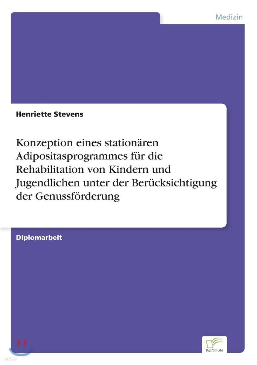 Konzeption Eines Station?ren Adipositasprogrammes F?r Die ...