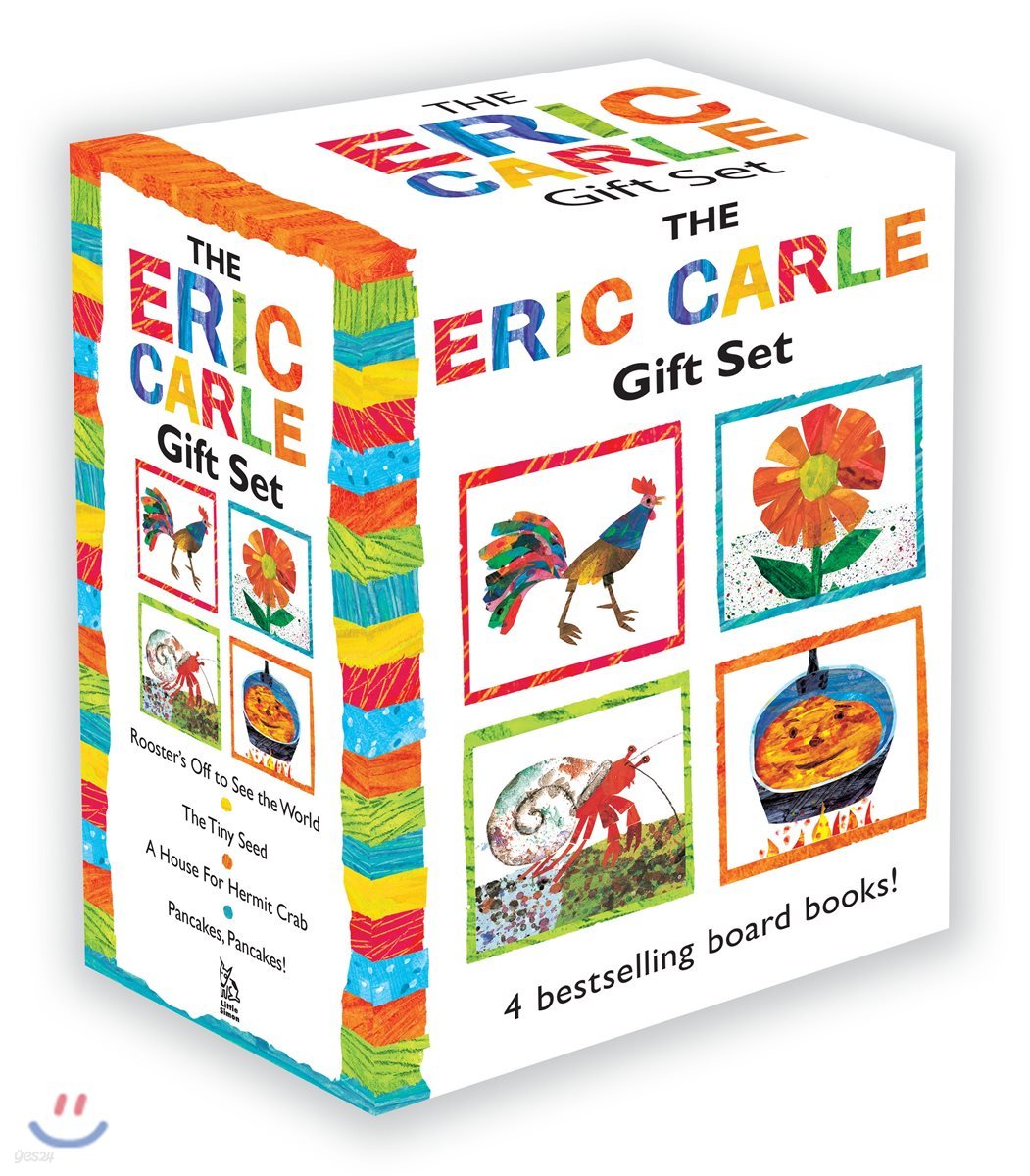 The Eric Carle Gift Set: The Tiny Seed; Pancakes, Pancakes!; A House for Hermit Crab; Rooster&#39;s Off to See the World