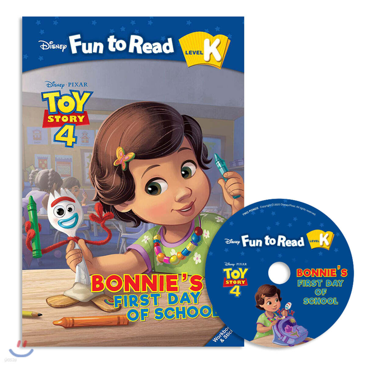 Disney Fun to Read Set K20 / Bonnie's First Day of School(Toy story4