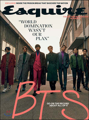 Esquire USA (월간) : 2020년 12월 Winter : BTS (방탄소년단) 커버