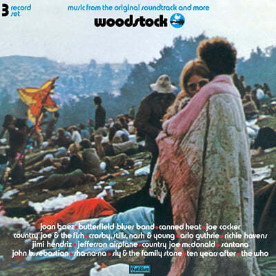 우드스탁 다큐멘터리 영화음악 (Woodstock OST by Various Artists) [3LP] 