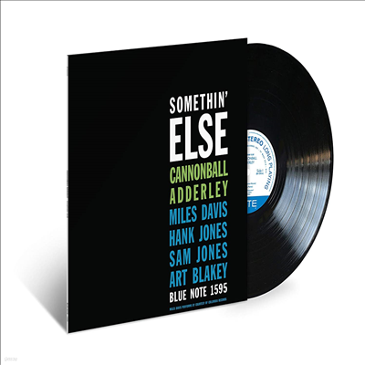 Cannonball Adderley - Somethin' Else (Blue Note Classic Vinyl Series)(180g LP)