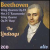 베토벤: 현악 사중주 7-10번 (Beethoven: String Quartet No.7-10) - The Lindsays