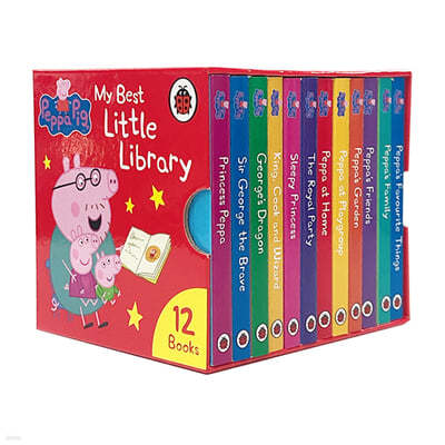 Peppa Pig : My Best Little Library 페파 피그 미니 보드북 12종 세트