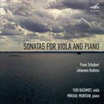 브람스: 비올라 소나타 1번, 2번 & 슈베르트: 아르페지오네 소나타 (Brahms: Viola Sonatas Nos1, 2 & Schubert: Sonata In A Minor 'Arpeggione', D821) (Digibook)(CD) - Yuri Bashmet
