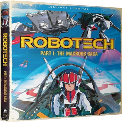 Robotech Part The Macross Saga Blu Ray