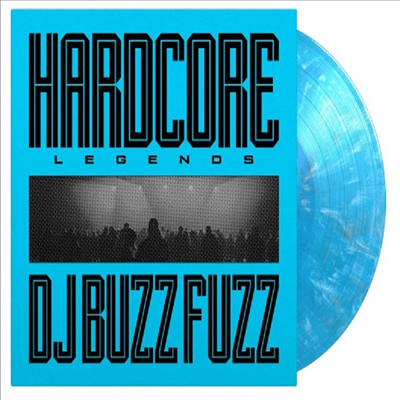 Dj Buzz Fuzz Hardcore Legends Ltd G Blue White Black Marbled