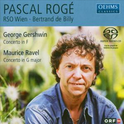거쉰 &amp; 라벨 : 피아노 협주곡 (Gershwin &amp; Ravel: Piano Concertos) (SACD Hybrid) - Pascal Roge