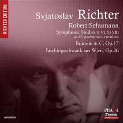 슈만: 교향적 연습곡, 환상곡, 빈 사육제의 어릿광대 (Schumann: Sinfonische Etueden, Fantasie, Faschingsschwank Aus Wien) (SACD Hybrid) - Svjatoslav Richter