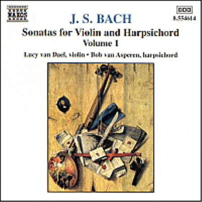 바흐 : 바이올린과 하프시코드를 위한 소나타 1집 (Bach : Sonatas For Violin &amp; Harpsichord, Vol.1)(CD) - Lucy van Dael