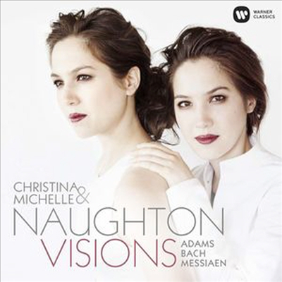 메시앙, 바흐, 아담스: 두대의 피아노 작품집 (Messiaen,Bach &amp; Adams: Works for 2 Pianos - Vision) - Michelle Naughton