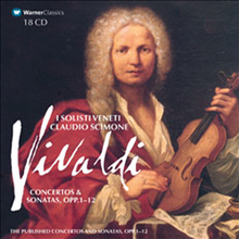 ��ߵ� : ���ְ�� �ҳ�Ÿ (Vivaldi : Concertos & Sonatas) (18CD) - Claudio Scimone