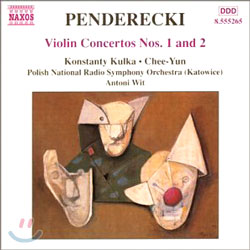 김지연 - 펜데레츠키: 관현악 작품 4집 - 바이올린 협주곡 1번 2번 `메타모르포젠` (Krzysztof Penderecki: Violin Concerto No. 1 No.2 `Metamorphosen`)