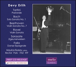 Devy Erlih Ÿ¸£Æ¼´Ï: ÆÄ½ºÅä¶ö / »ç¶ó»çÅ×: Áý½ÃÀÇ ³ë·¡ / ÆÄ¾ß: ½ºÆäÀÎ Ãã°î / ¹ÙÈå / º£Å亥 / ¶óº§: ¼Ò³ªÅ¸ (Tartini: Pastorale / Sarasate: Zigeunerweisen / Falla: Danse Espagnole) µå¹Ì ¿¡¸¦¸® Devy Erlih Ÿ¸£Æ¼´Ï: ÆÄ½ºÅä¶ö / »ç¶ó»çÅ×: Áý½ÃÀÇ ³ë·¡ / ÆÄ¾ß: ½ºÆäÀÎ Ãã°î / ¹ÙÈå / º£Å亥 / ¶óº§: ¼Ò³ªÅ¸ (Tartini: Pastorale / Sarasate: Zigeunerweisen / Falla: Danse Espagnole) µå¹Ì ¿¡¸¦¸®