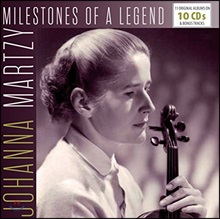 ¿äÇѳª ¸¶¸£Ä¡ - 11 ¿À¸®Áö³Î ¾Ù¹ü 10CD ¹Ú½º¼¼Æ® (Johanna Martzy Milestones of a Legend - 11 Original Albums) ¿äÇѳª ¸¶¸£Ä¡ - 11 ¿À¸®Áö³Î ¾Ù¹ü 10CD ¹Ú½º¼¼Æ® (Johanna Martzy Milestones of a Legend - 11 Original Albums)