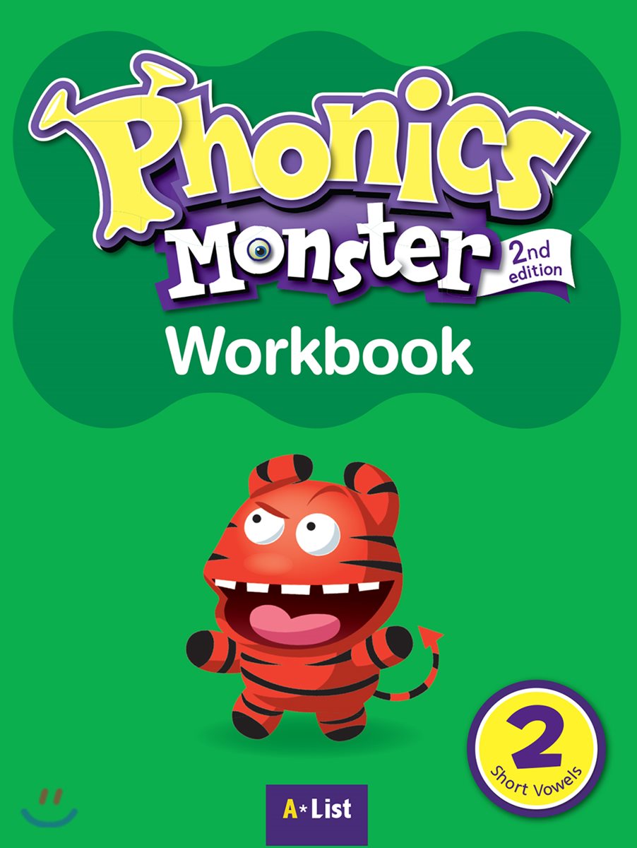 Phonics Monster 2 Work Book, 2/E YES24