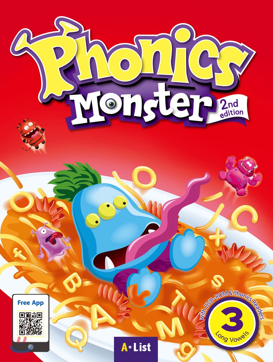 Phonics Monster 3 Student Book, 2/E YES24