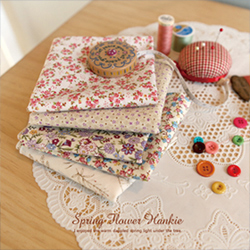 2012 spring flower hankie
