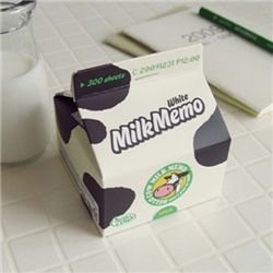[���̸�] ���� / Hello Cow Milk Memo(White) [�޸� / �޸���]