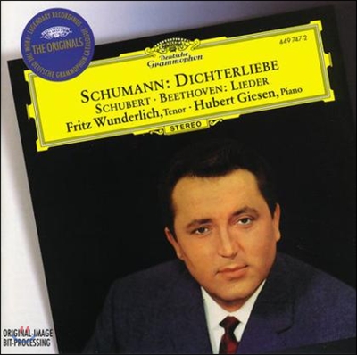 Fritz Wunderlich 슈만 : 시인의 사랑 / 베토벤 / 슈베르트 : 가곡집 (Schumann : Dichterliebe / Beethoven / Schubert : Lieder) 프리츠 분덜리히