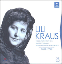 ¸±¸® Å©¶ó¿ì½º ÇÇ¾Æ³ë ³ìÀ½ Àü°îÁý (Lili Kraus - The Complete Parlophone, Ducretet, Thomson & Discophiles Francais recordings 1933-1958) ¸±¸® Å©¶ó¿ì½º ÇÇ¾Æ³ë ³ìÀ½ Àü°îÁý (Lili Kraus - The Complete Parlophone, Ducretet, Thomson & Discophiles Francais recordings 1933-1958)
