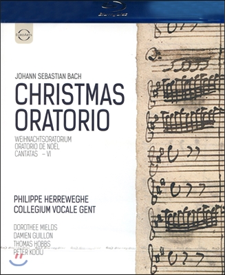 Philippe Herreweghe 바흐: 크리스마스 오라토리오 (Bach: Christmas Oratorio, BWV248) Blu-ray