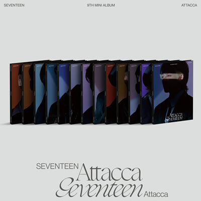 세븐틴 (SEVENTEEN) - 미니앨범 9집 : Attacca [CARAT ver.][커버 13종 중 1종 랜덤발송]