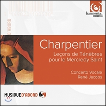 Rene Jacobs »þ¸£ÆÎƼ¿¡: ¼º ¼ö¿äÀÏÀÇ Å׳׺극 (Charpentier: Lecons de Tenebres pour le Mercredy Saint) Rene Jacobs »þ¸£ÆÎƼ¿¡: ¼º ¼ö¿äÀÏÀÇ Å׳׺극 (Charpentier: Lecons de Tenebres pour le Mercredy Saint)