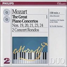 Mozart : The Great Piano Concertos Vol.1 : Alfred Brendel��Neville Marriner