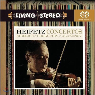 Jascha Heifetz 야샤 하이페츠 바이올린 협주곡 - 시벨리우스 / 글라주노프 / 프로코피에프 (Sibelius / Prokofiev / Glazunov: Violin Concertos) 