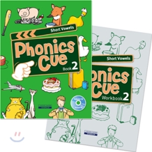 Phonics Cue Book 2 Short Vowels : Set (Student Book + CD + Workbook)