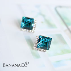 Blue Chip earring