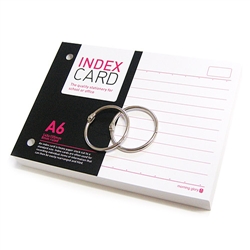 [�˾غ�]��ױ۷θ� ����ī�� A6/index card A6/�ܾ���/�ϱ���